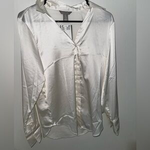 H&M silk blouse